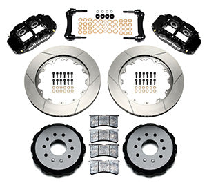 Wilwood Narrow Superlite 4R Rear Kit 14.00in 97-04 Corvette C5/Z06 05-13 C6