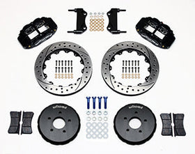 Wilwood Narrow Superlite 6R Front Hat Kit 13.06in Drilled Nissan 350Z/Fiti G35 - 0