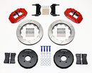 Wilwood Narrow Superlite 6R Front Hat Kit 13.06in Red Nissan 350Z/Fiti G35-2