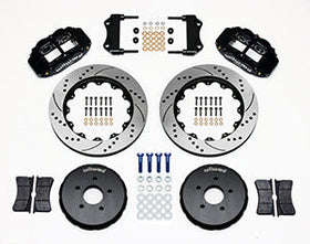 Wilwood Narrow Superlite 6R Front Hat Kit 14.00in Drilled Nissan 350Z/Fiti G35 - 0