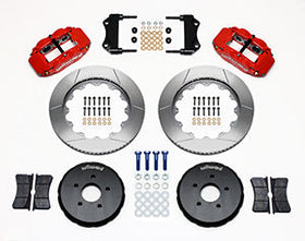 Wilwood Narrow Superlite 6R Front Hat Kit 14.00in Red Nissan 350Z/Fiti G35 - 0