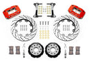 Wilwood Dynapro Radial Front Kit 12.00in Drilled Red Subaru Impreza WRX (*Line Kit Needed*)-2