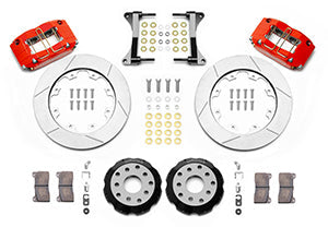 Wilwood Dynapro Radial Front Kit 12.00in Red Subaru Impreza WRX (*Line Kit Needed*)