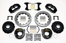 Wilwood Narrow Superlite 4R Rear P-Brk Kit 12.88in Drilled Big Ford New Style 2.36in Offset - 0
