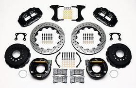 Wilwood Narrow Superlite 4R Rear P-Brk Kit 12.88in Drilled Big Ford New Style 2.50in Offset - 0