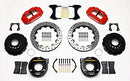 Wilwood Narrow Superlite 4R Rear P-Brk Kit 12.88in Drilled Red 58-64 Olds/Pontiac Ends 2.81in Offset-2