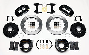 Wilwood Narrow Superlite 4R Rear P-Brk Kit 12.88in 58-64 Olds/Pontiac Ends 2.81in Offset