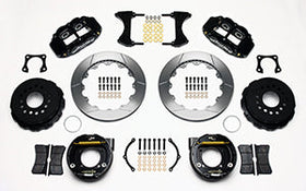 Wilwood Narrow Superlite 4R Rear P-Brk Kit 12.88in 58-64 Olds/Pontiac Ends 2.81in Offset - 0