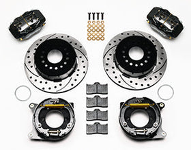 Wilwood Forged Dynalite P/S Park Brake Kit Drilled 2005-2014 Mustang - 0