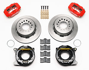 Wilwood Forged Dynalite P/S Park Brake Kit-Red 2005-2014 Mustang