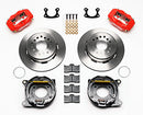 Wilwood Forged Dynalite P/S Park Brake Kit Red Small Ford 2.50in Offset-2