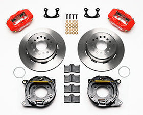 Wilwood Forged Dynalite P/S Park Brake Kit Red Small Ford 2.50in Offset - 0
