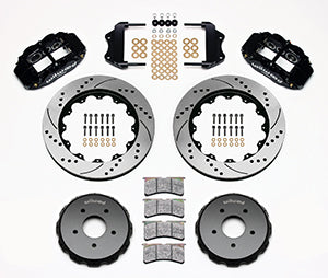 Wilwood Narrow Superlite 6R Front Hat Kit 14.00in Drilled 2004-2006 Pontiac GTO