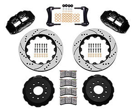 Wilwood Narrow Superlite 6R Front Hat Kit 14.00in Drilled 88-93 Corvette C4 - 0