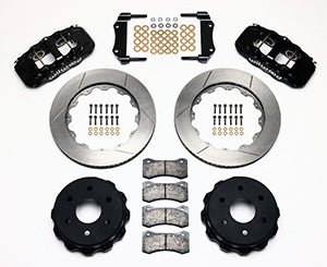 Wilwood AERO4 RearTruck Kit 14.25in 1999-2010 GM 1500-SUV 1 Piston OE Caliper