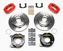 Wilwood Forged Dynalite P/S Park Brake Kit Red New Big Ford 2.50in offset Staggrd Shock-2