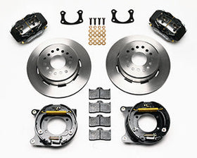 Wilwood Forged Dynalite P/S Park Brake Kit New Big Ford 2.50in offset Staggrd Shock - 0