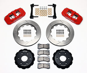 Wilwood AERO6 Front Truck Kit 14.25in Red 1999-2014 GM Truck/SUV 1500