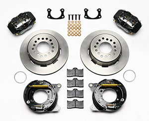 Wilwood Forged Dynalite P/S Park Brake Kit New Big Ford 2.50in Offset Front Caliper Mount