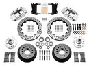 Wilwood Narrow Superlite 6R Front Hub Kit 12.88in Drill Pol 67-69 Camaro 64-72 Nova Chevelle-2