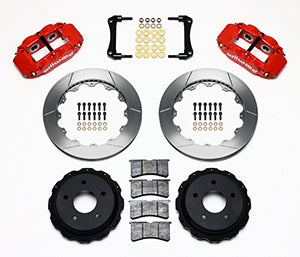Wilwood Narrow Superlite 4R Rear Kit 12.88in Red 98-02 Camaro/Firebird