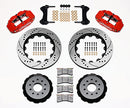 Wilwood Narrow Superlite 6R Front Hat Kit 14.00in Drilled Red 98-02 Camaro/Firebird-2