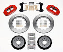Wilwood Narrow Superlite 6R Front Hat Kit 14.00in Red 98-02 Camaro/Firebird-2