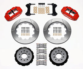 Wilwood Narrow Superlite 6R Front Hat Kit 14.00in Red 98-02 Camaro/Firebird - 0