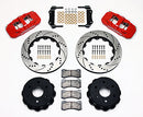 Wilwood AERO4 RearTruck Kit 14.25in Drill Red 1999-2010 GM 1500-SUV 2 Piston OE Caliper-2