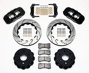 Wilwood AERO4 RearTruck Kit 14.25in Drilled 1999-2010 GM 1500-SUV 2 Piston OE Caliper