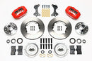 Wilwood Forged Dynalite Front Kit 11.00in Red WWE ProSpindle-2