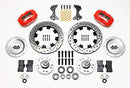 Wilwood Forged Dynalite Front Kit 12.19in Drilled-Red WWE ProSpindle-2