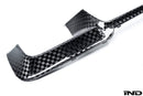 RKP BMW F10 M5 Carbon Front Lip - Checkerboard Weave-14