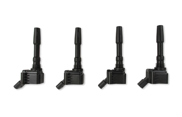 Accel Ignition Coil Pack For Audi/VW 1.8T & 2.0T (Black) - Set Of 4