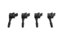 Accel Ignition Coil Pack For Audi/VW 1.8T & 2.0T (Black) - Set Of 4-4