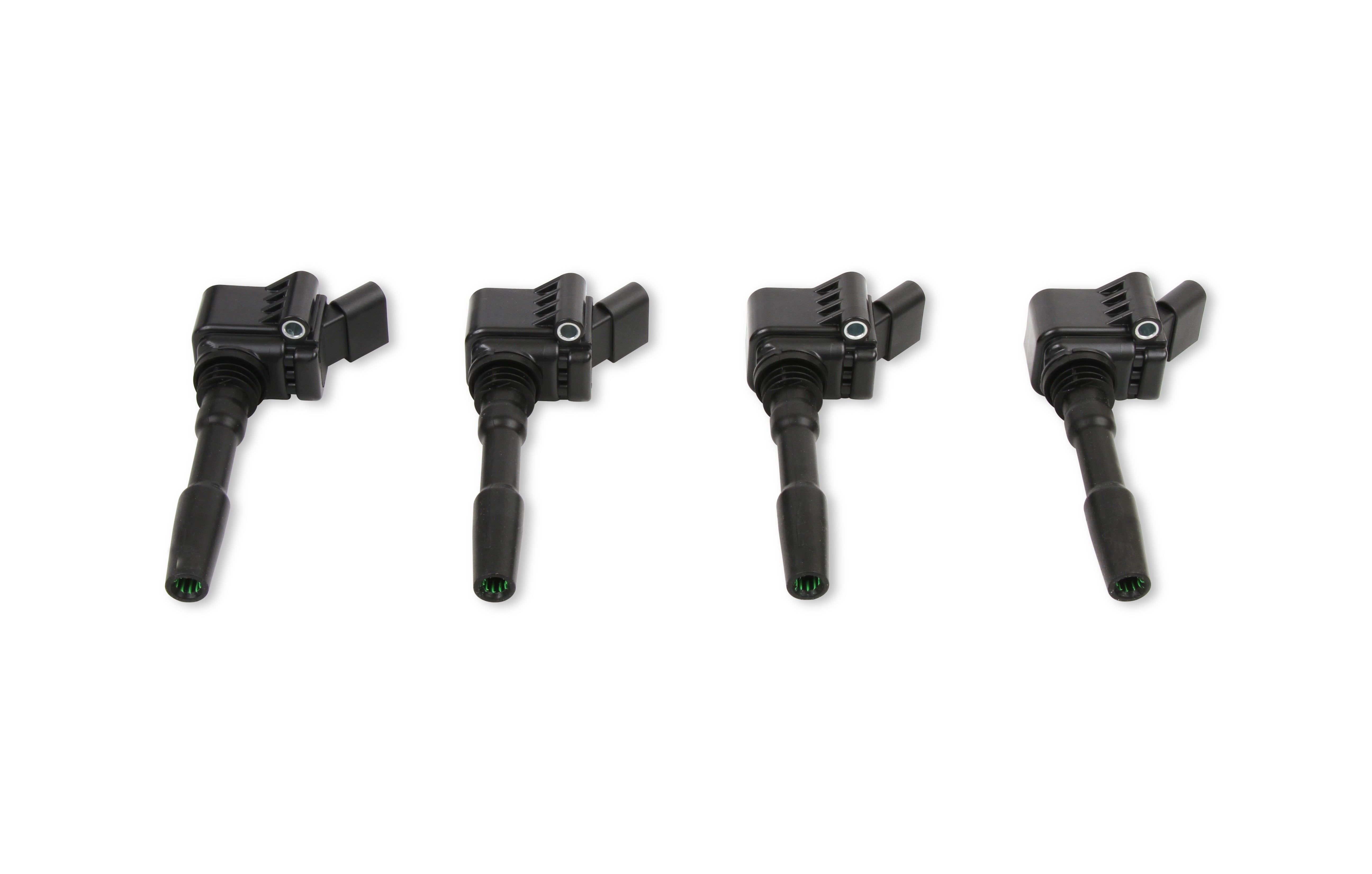 Accel Ignition Coil Pack For Audi/VW 1.8T & 2.0T (Black) - Set Of 4
