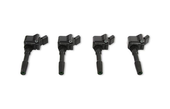 Accel Ignition Coil Pack For Audi/VW 1.8T & 2.0T (Black) - Set Of 4