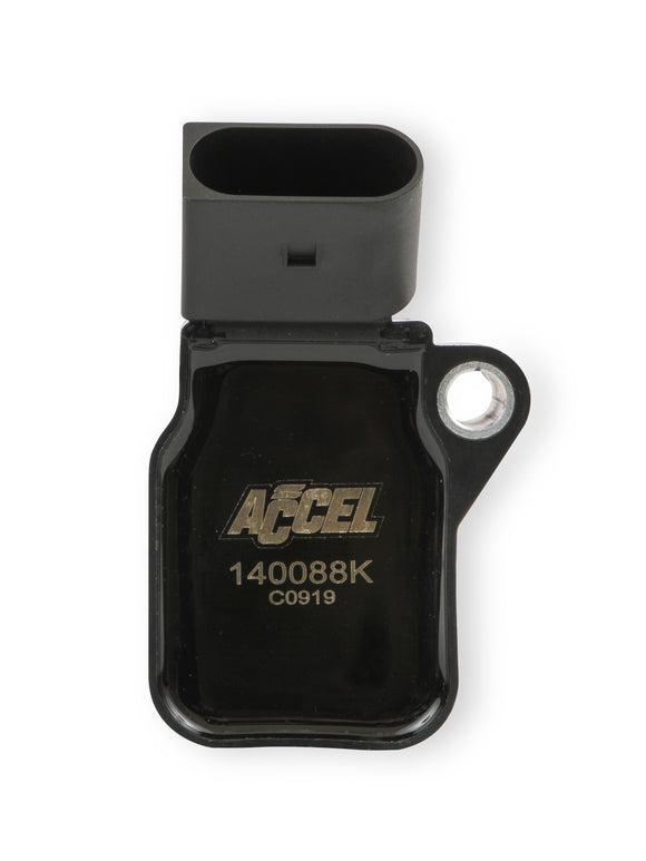 Accel Ignition Coil Pack For Audi/VW 1.8T & 2.0T (Black) - Set Of 4