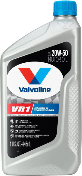 DETROIT SPEED VALVOLINE VR1 20W-50 MOTOR OIL (QUART)