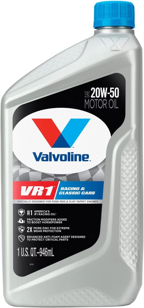 DETROIT SPEED VALVOLINE VR1 20W-50 MOTOR OIL (QUART)