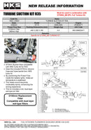 TURBINE SUCTION KIT R35-1