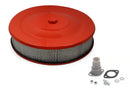 Mr. Gasket Easy Flow Air Cleaner - Orange Powder Coated-1