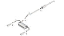 Borla 12-16 Jeep Wrangler JK 3.6L AT/MT 4Wheel 4dr Truck Single Split Rear Exit Catback Exhaust-1