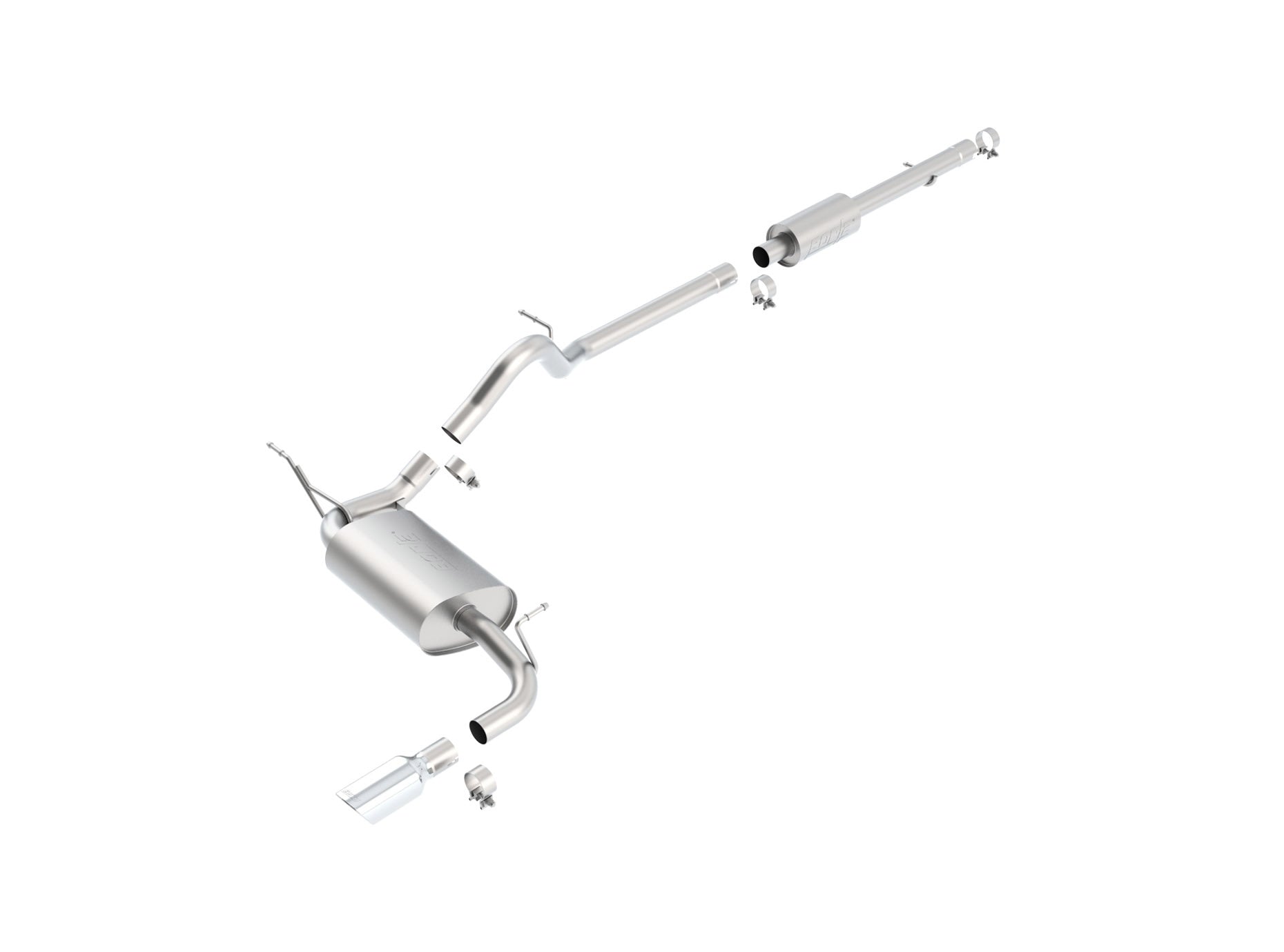JKU Wrangler 4 door 2012-2018 Cat-Back™ Exhaust Touring Cat-Back System
