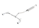 Borla 13-15 Scion FR-S 2.0L 4cyl 6spd / 13 Subaru BRZ 2.0L 4cyl 6spd SS Catback Exhaust-1