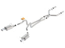 Borla 13-14 Mustang GT/Boss 302 5.0L V8 RWD Single Split Rear Exit ATAK Catback Exhaust-1