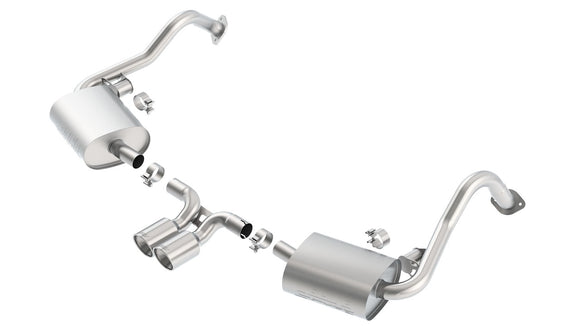 2013-2016 Porsche Cayman Cat-Back Exhaust System S-Type Part # 140534