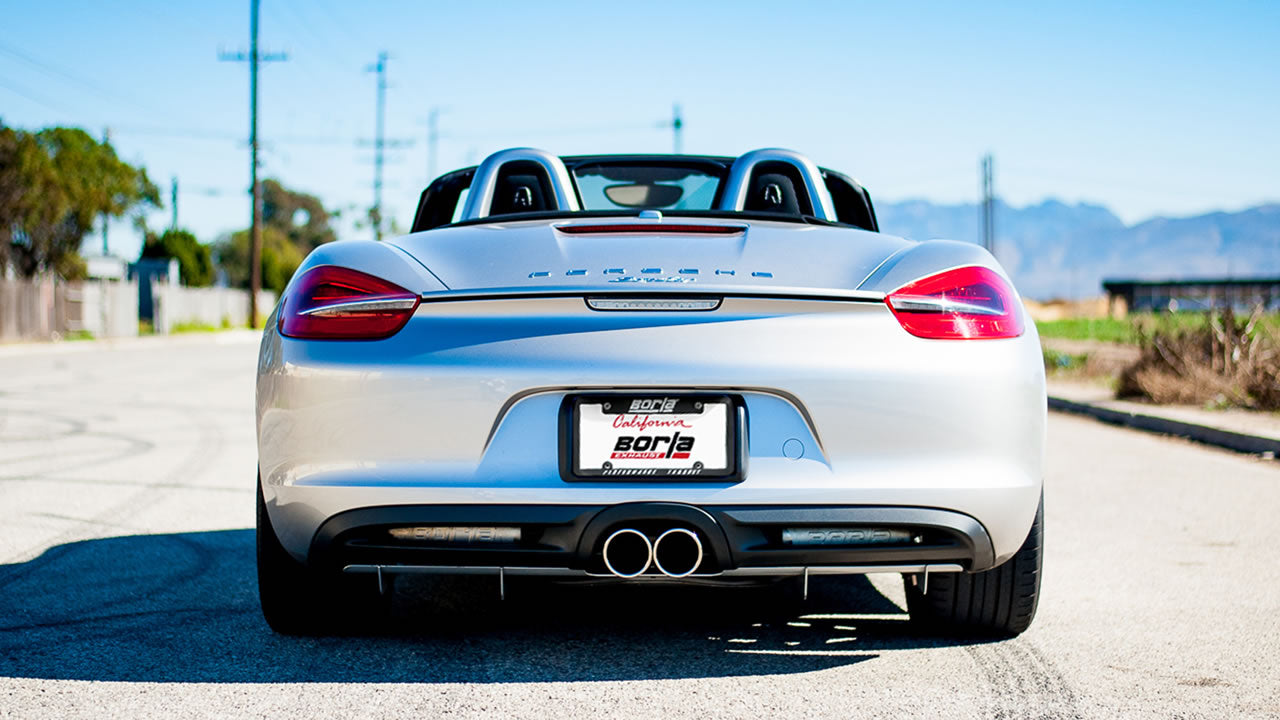 2013-2016 Porsche Cayman Cat-Back Exhaust System S-Type Part # 140534