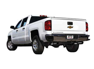 Borla 14 Silv/Sierra C/B Exh ATAK 1500 5.3L V8 AT/MT 2&4WD Ext Cab (78.7) WB - Black Chrome