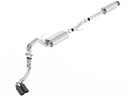 Borla 15-17 F-150 2.7L/ 3.5L EcoBoost/ 5.0L V8 4in. Tip Side Exit S-type Exhaust Black Chrome-1